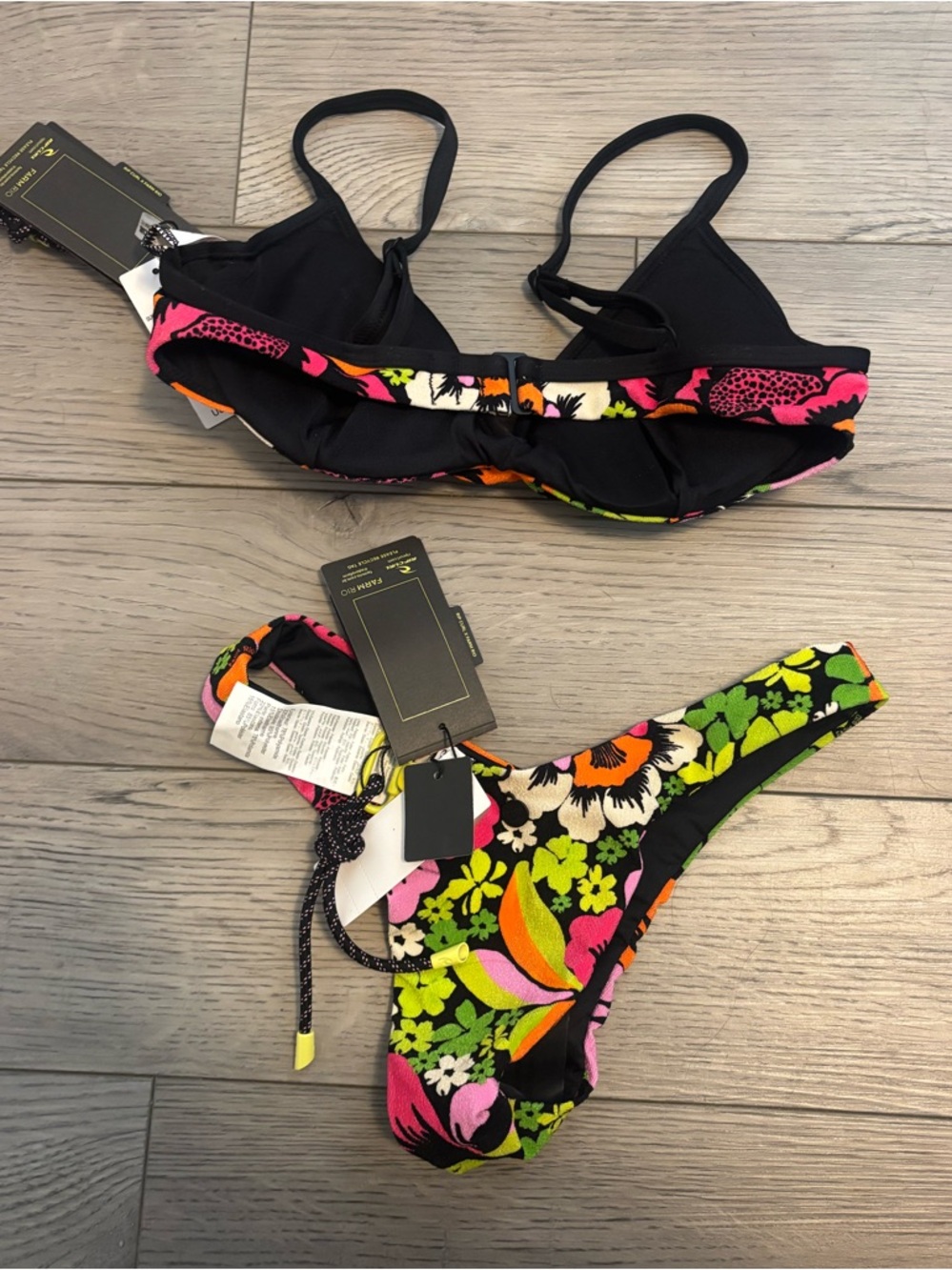 New Colorful Bikini Set Farm Rio X Rip Curl - Picture 6 of 6